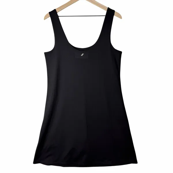 Recreation By Thread & Supply Black Athletic Tank Dress Women's size L - Image 2