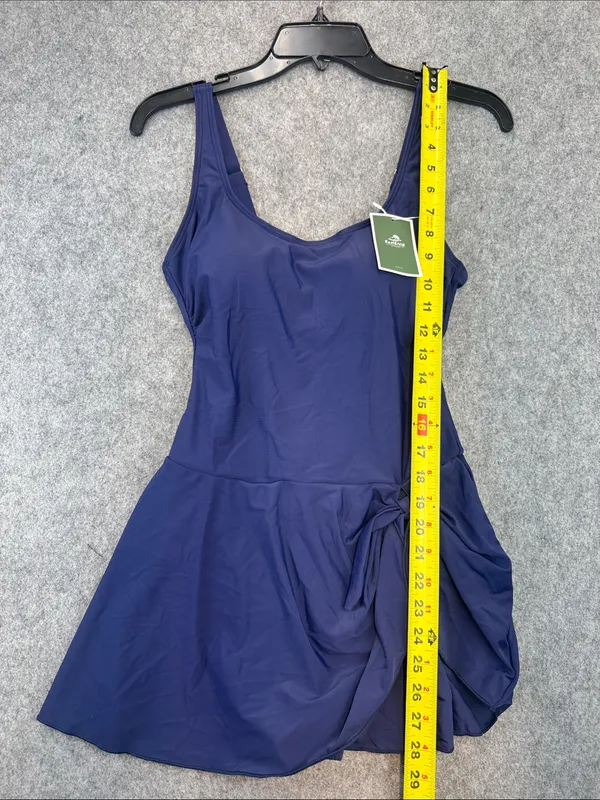Eomenie Swimdress Swimsuit Tummy Control Swim Dresses Skirt one piece - Image 2