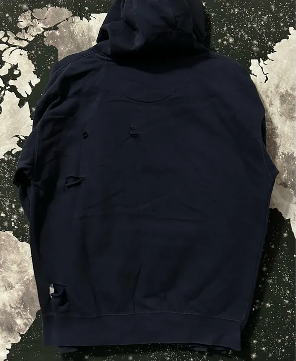 Nike Men’s Navy Pullover Hoodie  - Image 5