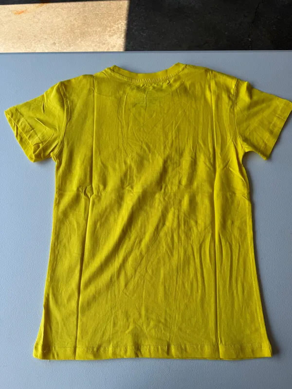 Youth Large 12–14 Yellow T-Shirt – Brooklyn Vertical - Image 3