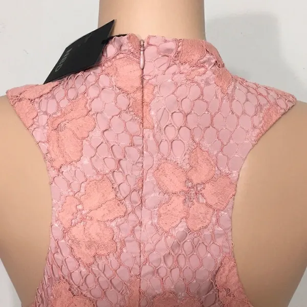 Revolve & NBD high neck lace overlay dress. NWT - Image 10