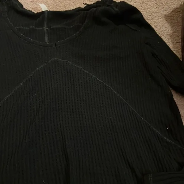 Free people medium black blouse - Image 5