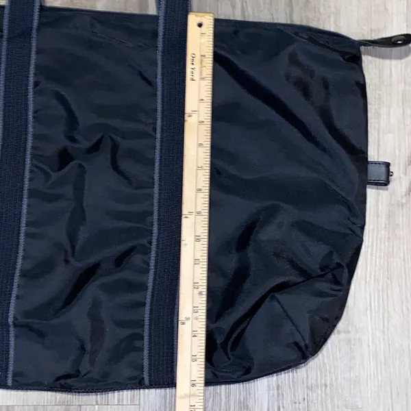 Vintage Pierre Cardin black canvas duffle bag - Image 7