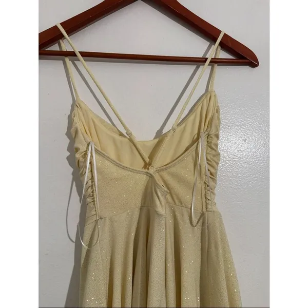 Windsor Shine All Night Glitter Knit A-Line Romper NWT - Image 4