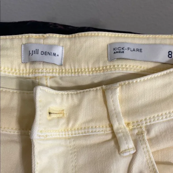 J. Crew yellow denim womens jeans - Image 3
