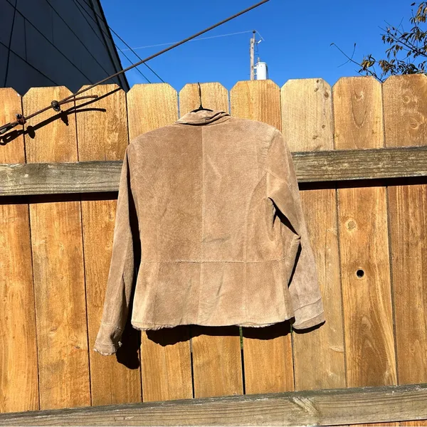 Brandon Thomas Suede Jacket size large y2k fall winter leather‎ aesthetic - Image 7