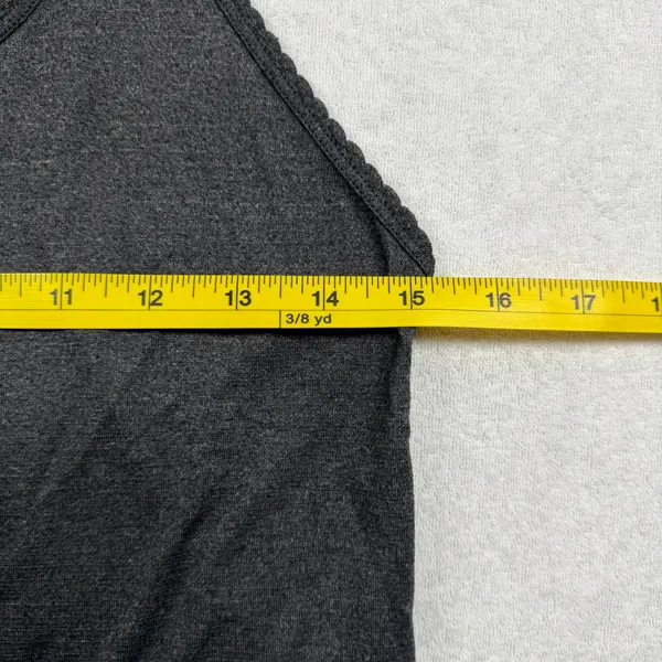 Lululemon Racerback Tank Top Women’s Gray Athletic Yoga Workout Best Fit Medium - Image 4