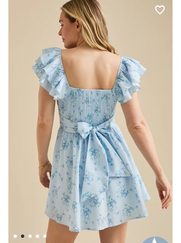 Altar'd State Emma Floral Mini Dress - Image 2
