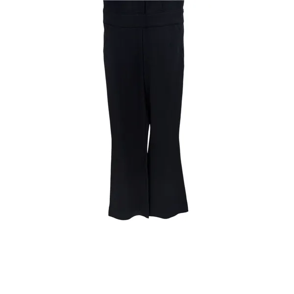 SPANX The Perfect Jumpsuit V Neck Flare Leg Classic Black Size XS - Image 6