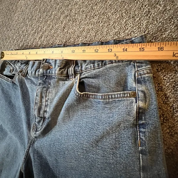 LRL Lauren Jeans Classic Straight Blue Denim Jeans Womens Size 10‎ - Image 7
