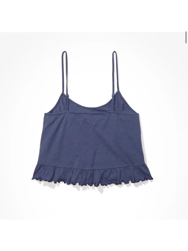 AE Cropped Relaxed Cami Women's Size Small - Image 8
