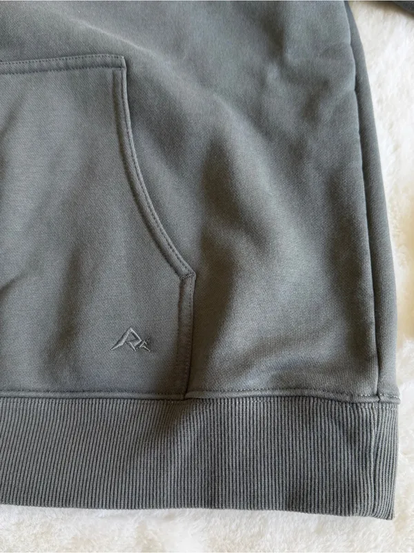 Ridgecut Women’s Quarter Zip Sweatshirt Size Medium Green - Image 2