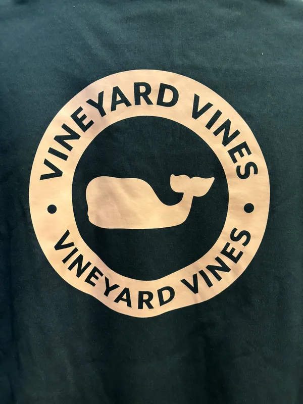 Vineyard Vines Navy And Light Pink Quarterzip - Image 3