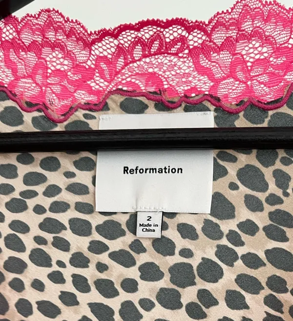 Reformation Silk Top - Image 4