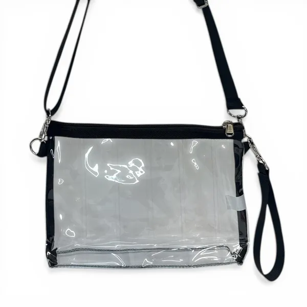Clear Stadium Approved Crossbody Bag Transparent Concert Festival Purse NEW - Image 2