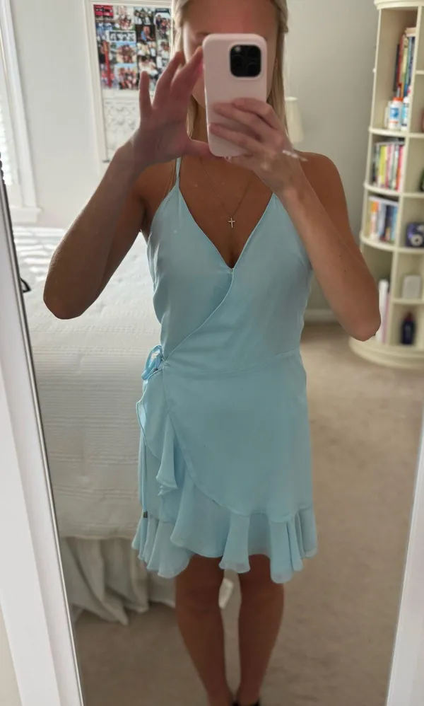 Revolve Mini Dress Blue Lovers + Friends - Image 2