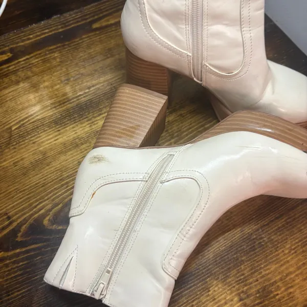 BP Off White Keyla Platform‎ Boots Size 5.5 - Image 7
