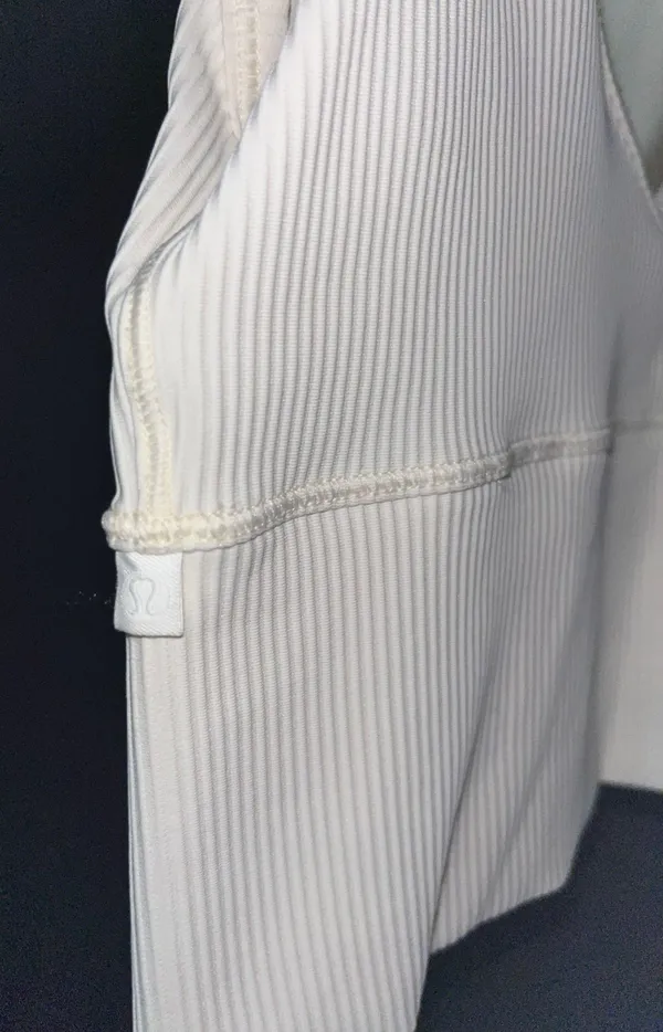 Lululemon Ribbed Crop Tank Top - Image 3
