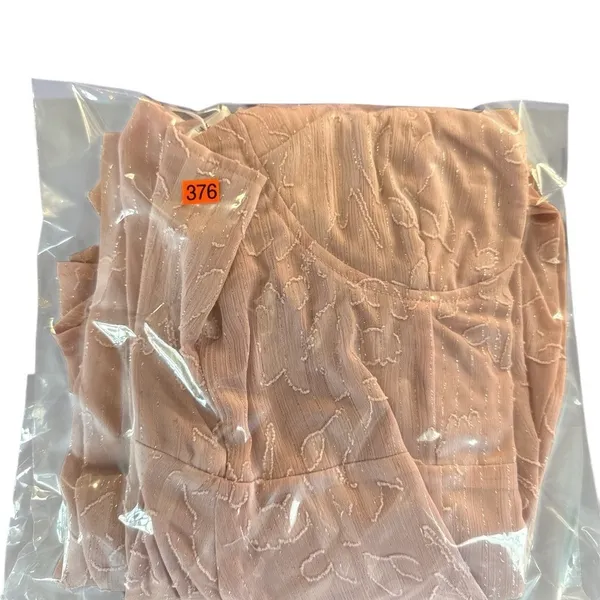 Lulu's Light Pink Floral‎ Midi Dress - Image 13
