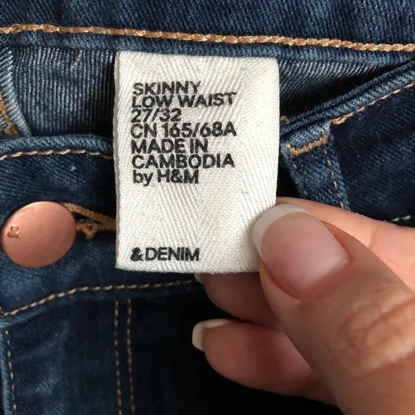 & Denim‎ Skinny Low Waist Jeans - Image 4