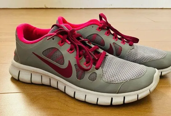 Nike Free Run 5.0 Gray Pink Athletic Shoes Running Sneaker Tennis Shoe 7 - Image 12