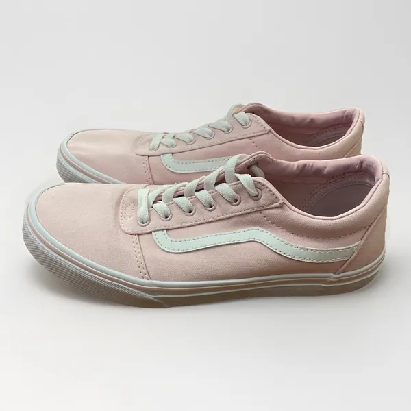 VANS Old Skool Pink Low top Sneaker Shoes Missy Size 6 Casual School Skateboard - Image 3