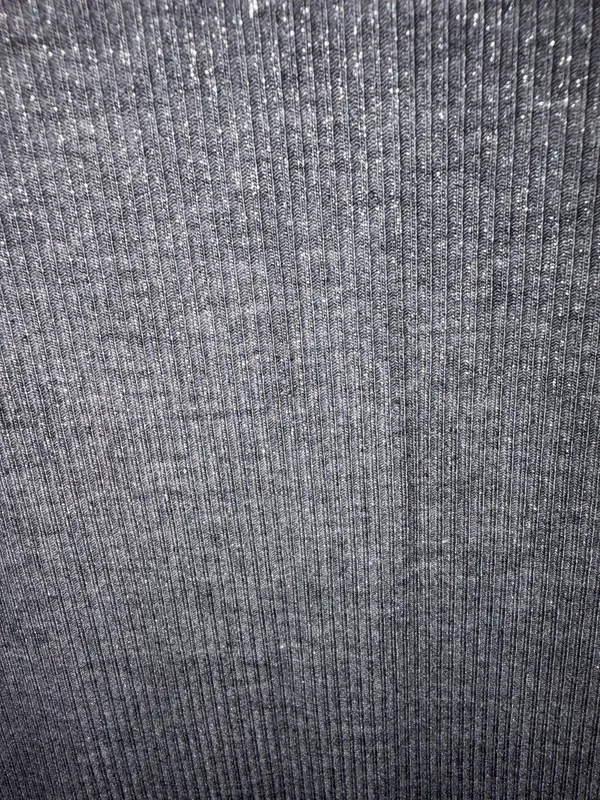 SKIMS Heather Grey Foil Maxi Slip Dress - Image 5
