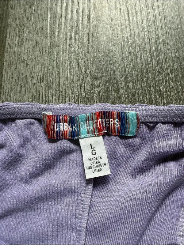 Urban Outfitters Adelaide Lace Mini Dress Lilac Purple Large Stretch - Image 3