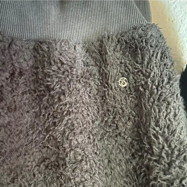 Lululemon Scuba Oversized Half-Zip Fleece Hoodie Size 4 Small - Image 4