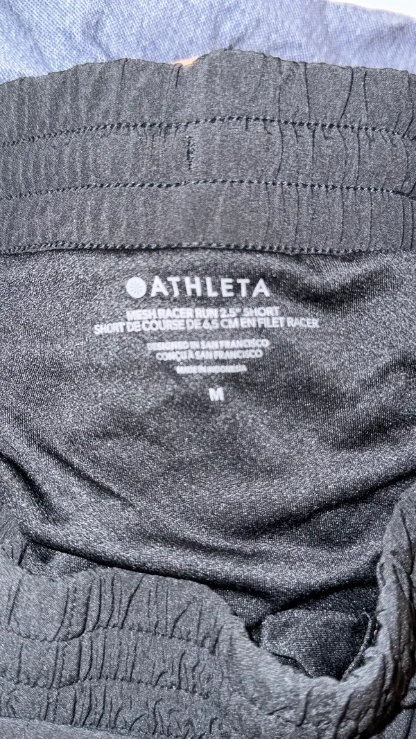 Athleta Women’s Mesh Racer Run Shorts - Image 3
