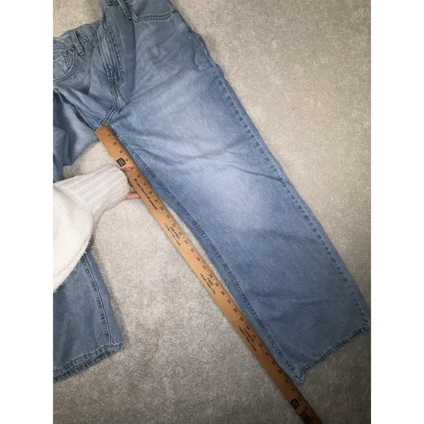 Lucky Brand High Rise Wide Leg Jeans Womens Blue‎ Med Wash Denim 12/31r - Image 9