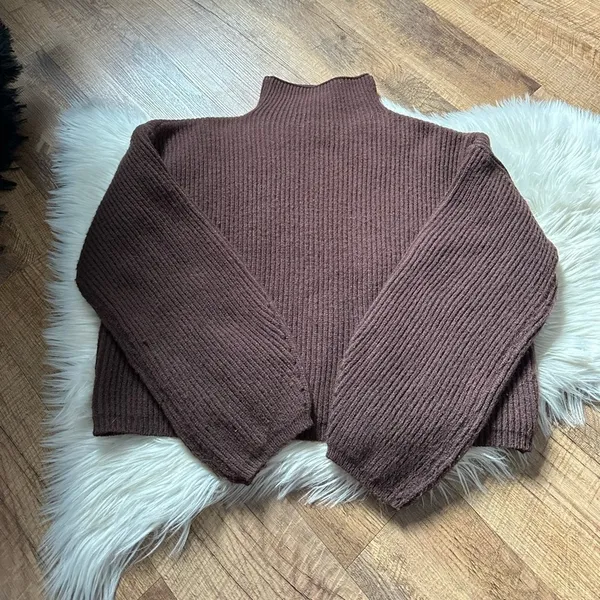 PRINCESS POLLY Ivy Sweater Brown - Image 2