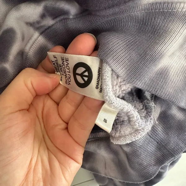 Madhappy Women’s Small Tie Dye Logo Sweatshirt - Image 3