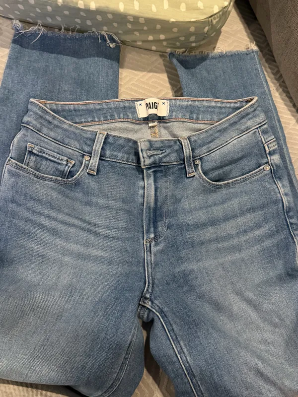 Paige Women/Denim Amber Straight Jean 28 - Image 5