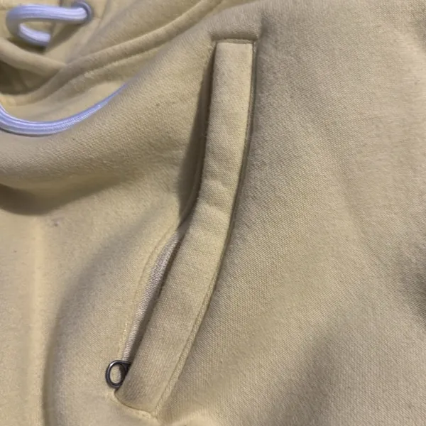 Hoka Women's Yellow Hoodie Sweatshirt - Image 3