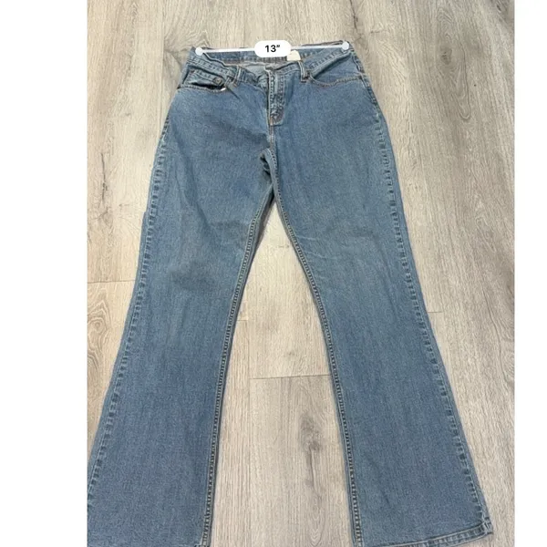 Levi's 518 Superlow Bootcut Jeans Women's 8M Y2K Low Rise Stretch Denim - Image 5