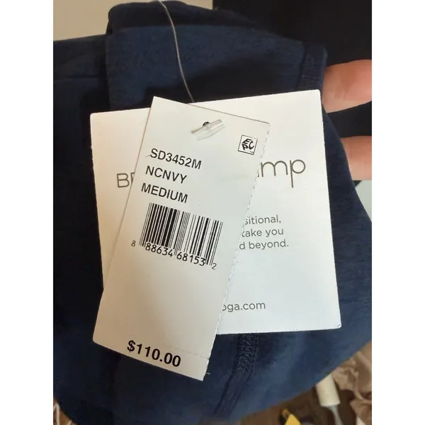 Beyond Yoga Beyond The Bump Spacedye Navy Leggings Pockets Sz M NWT - Image 6