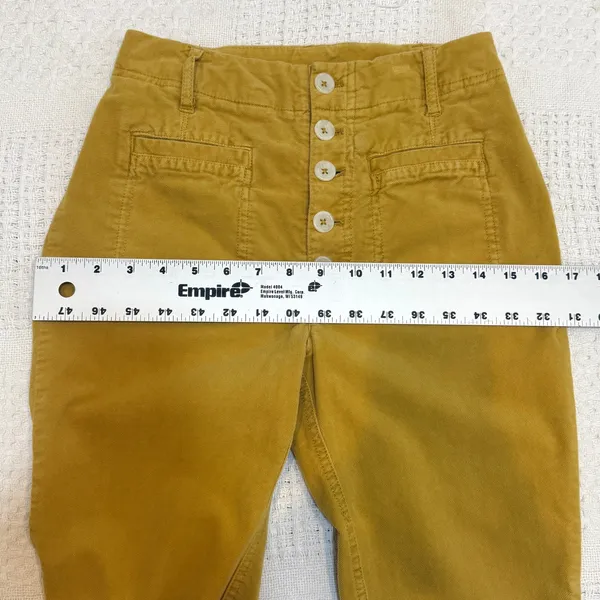 Free People 0 If you love something button fly high rise pant P 3679 - Image 7
