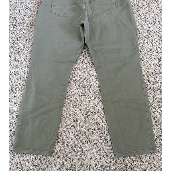 Soho New York &‎ Company Jeans Women's Green Distressed Ankle Legging Size 14 - Image 8