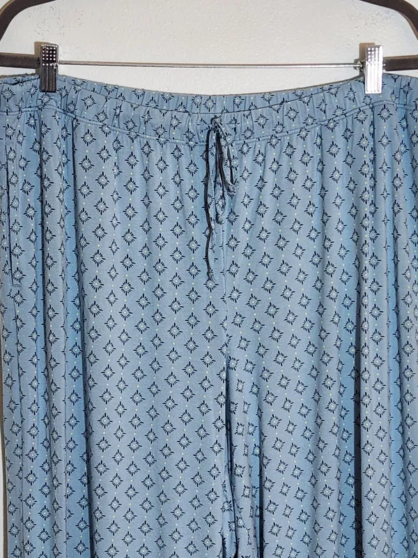 State of Day Blue Print Pajama Set Size XL - Image 5