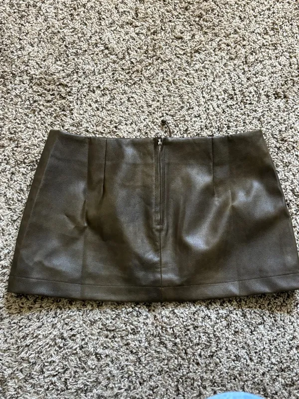 Pacsun Micro Leather Skirt - Image 3