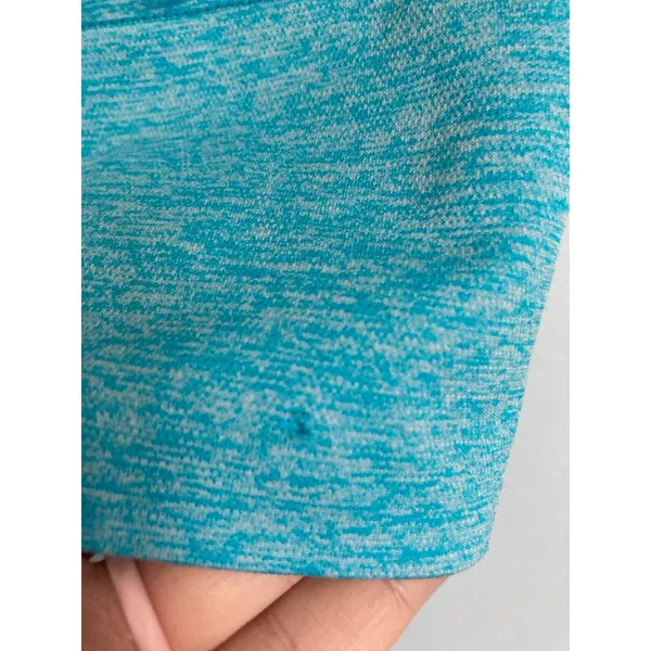 PINK Victoria's Secret Sports Bra Medium Blue Ombre Longline - Image 2