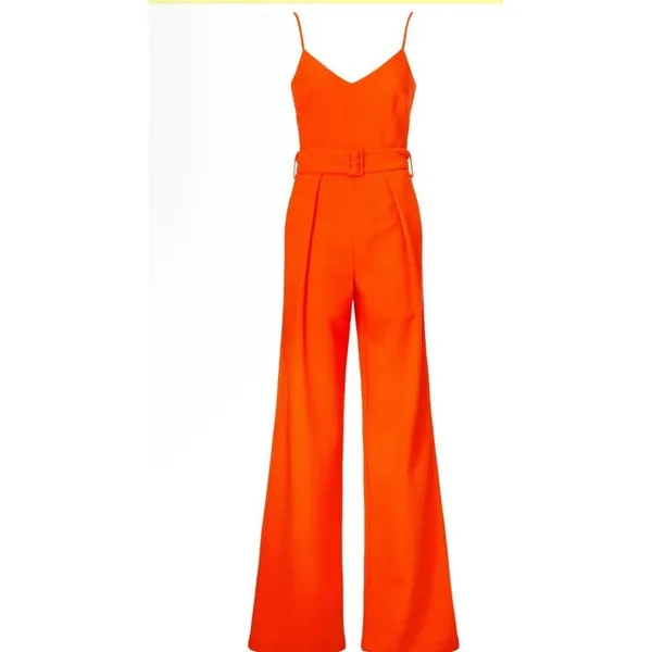 Black Halo Evie Jumpsuit 2 Rent the Runway Preloved $435 - Image 8
