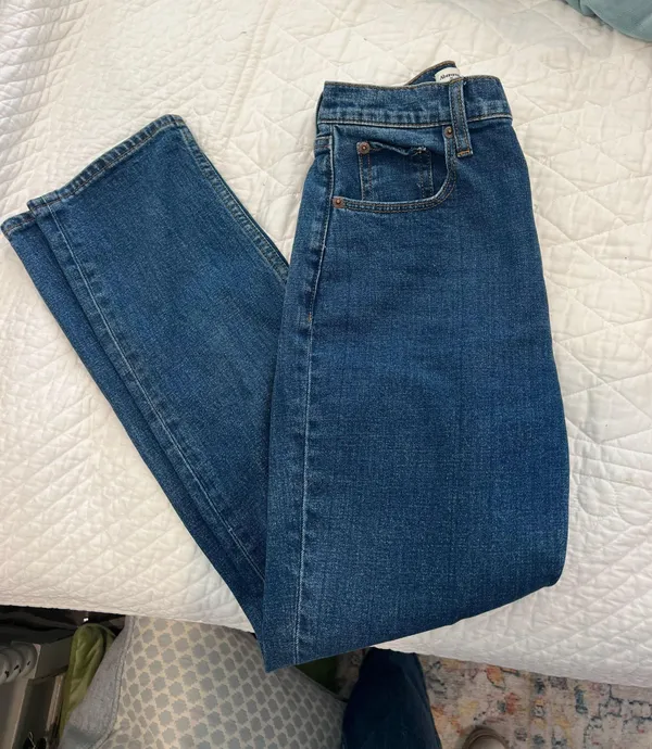 Abercrombie Ankle Straight Jeans - Image 6