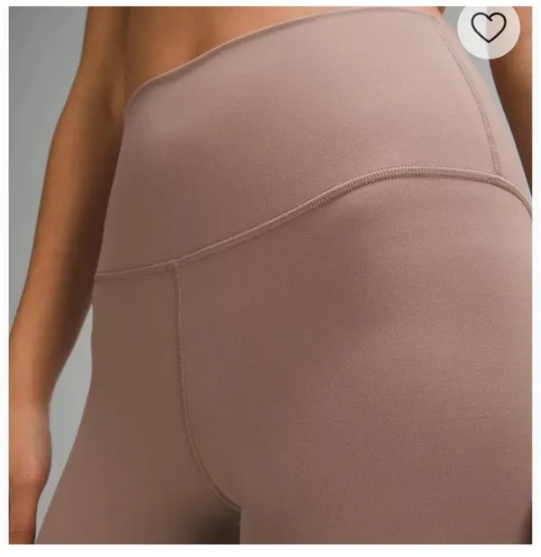 Lululemon Align High-Rise Short Taupe 4” Size 4 - Image 3