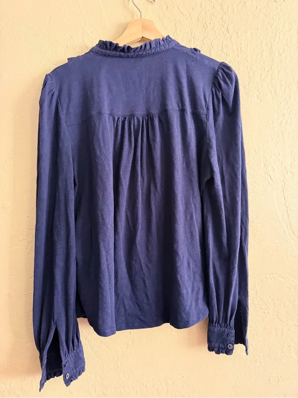 Boden Navy Ruffle - Image 3