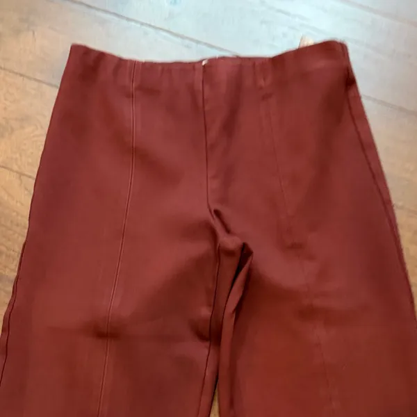 Banana Republic Pull On Burgundy Pants Size Medium C4-114 - Image 4