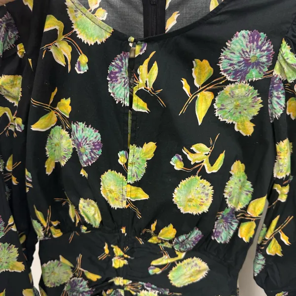 Kobi Halperin Floral Bodycon‎ Ruched Mini Dress Keyhole - Image 5