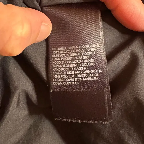 The North Face 550 Transit Down Parka Coat in Black - Image 13