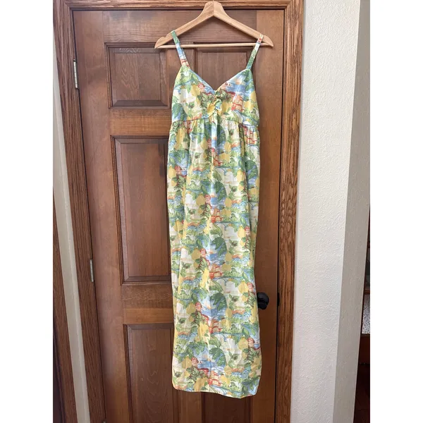 ABERCROMBIE & FITCH Sweetheart Babydoll Maxi Dress Size Medium - Image 5